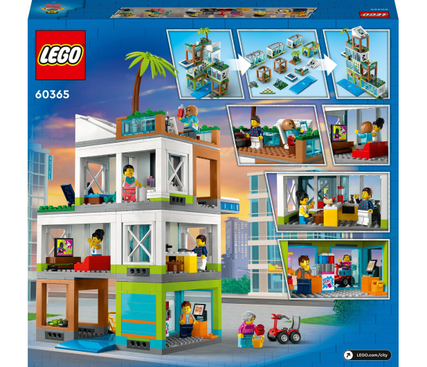 LEGO City 60365 Apartamentowiec - 1144441 - zdjęcie 6